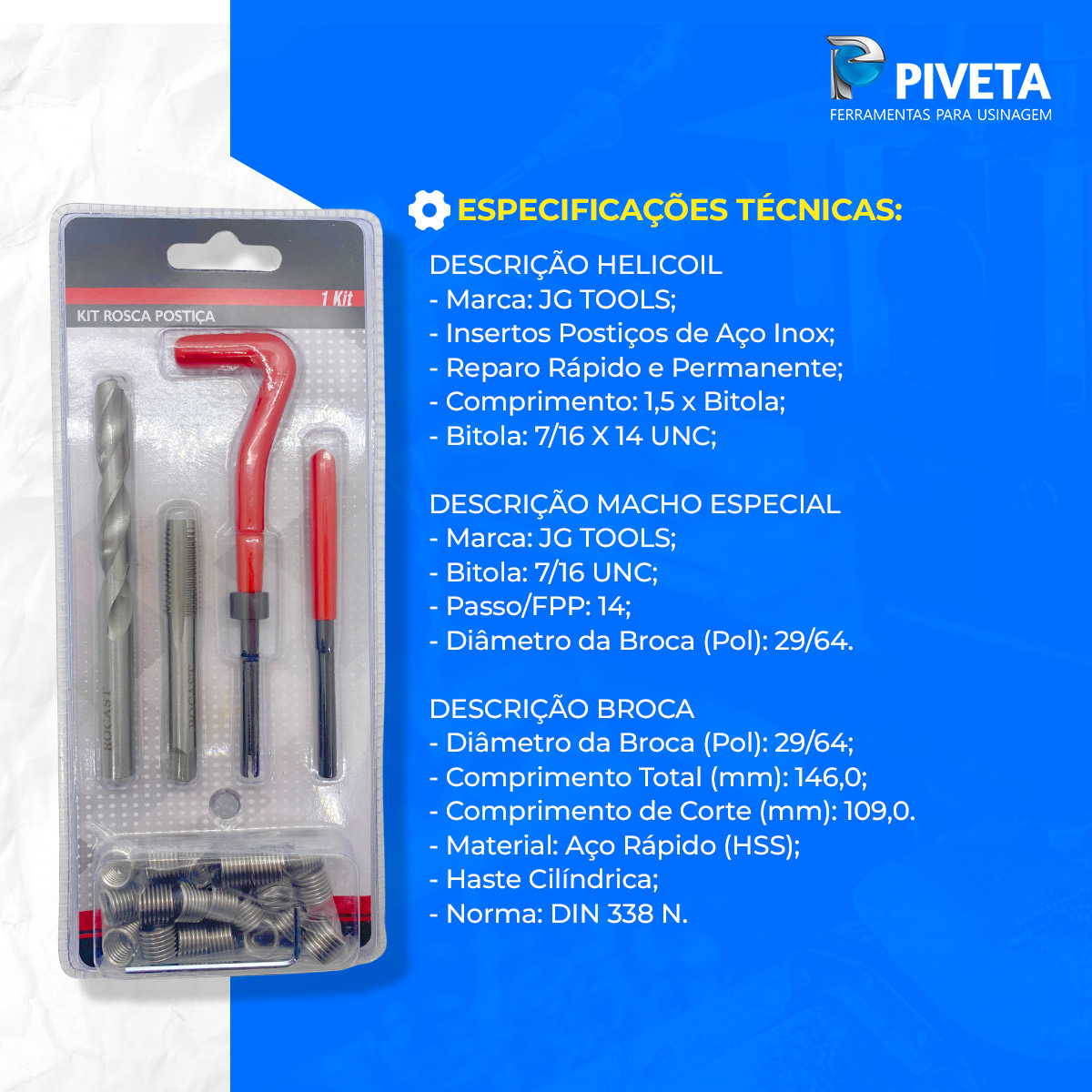 ROSCA POSTICA UNC 7/16