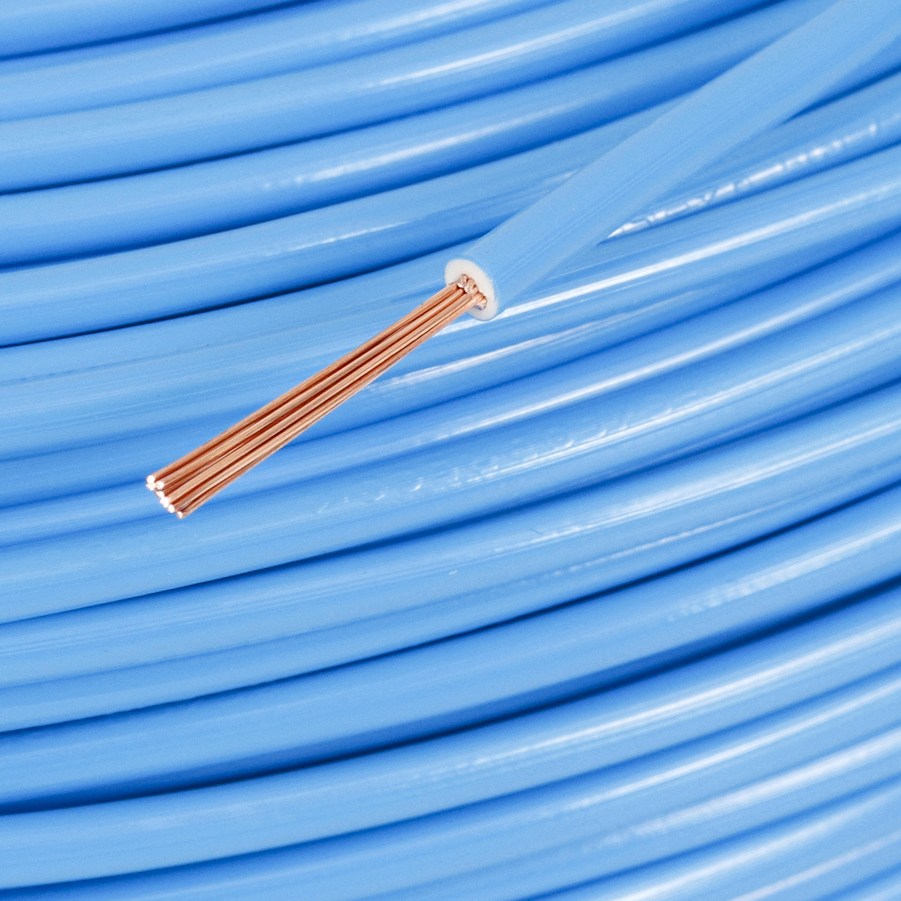 FIO CABO FLEXIVEL 1,5 MM X 450/750V AZUL