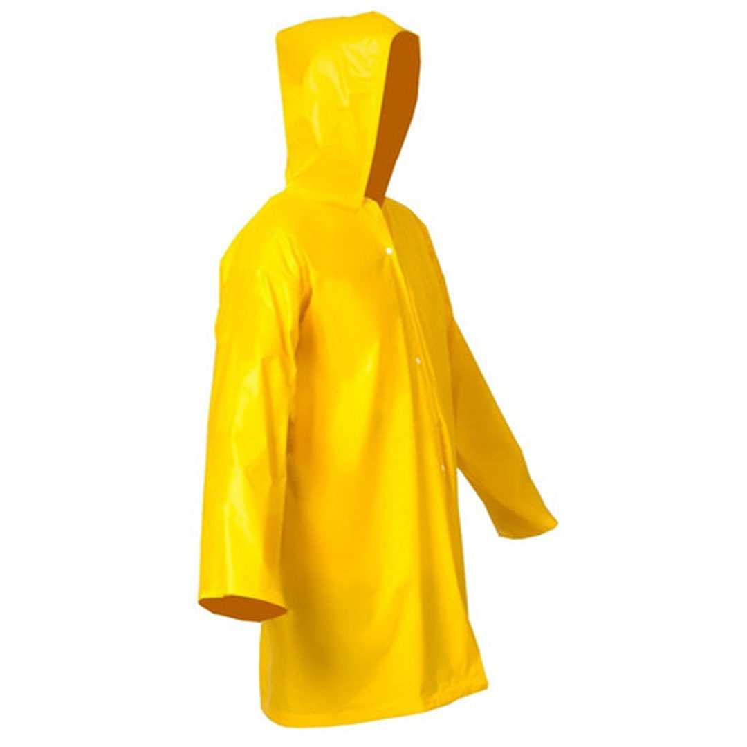 CAPA D CHUVA FORR PVC 26 MED AMARELA