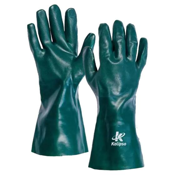 LUVA PVC C/FORRO ASPERA 35CM C.A 21420 KALIPSO