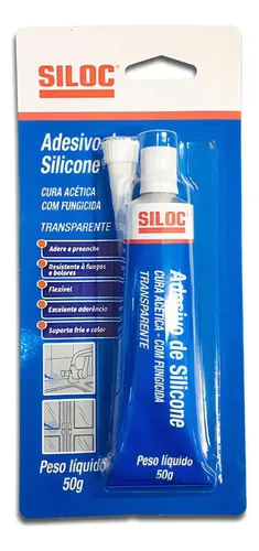 SILICONE ACETICO INCOLOR 50GR SILOC