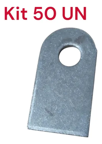 PORTA CADEADO RETO 150 MM NOVA METAL.