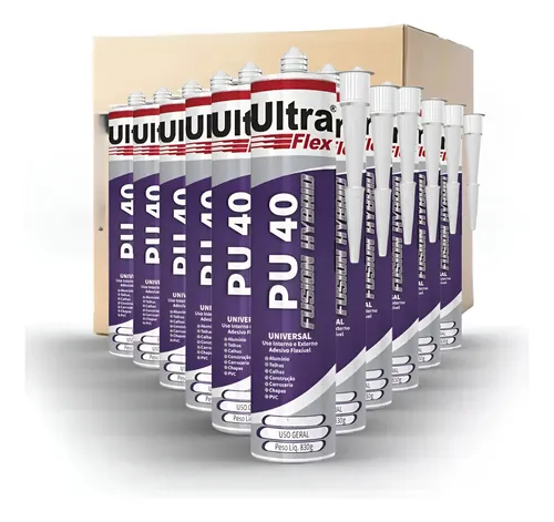 PU40 ULTRAFLEX FUSION HIBRID BRANCO 390GR SILOC