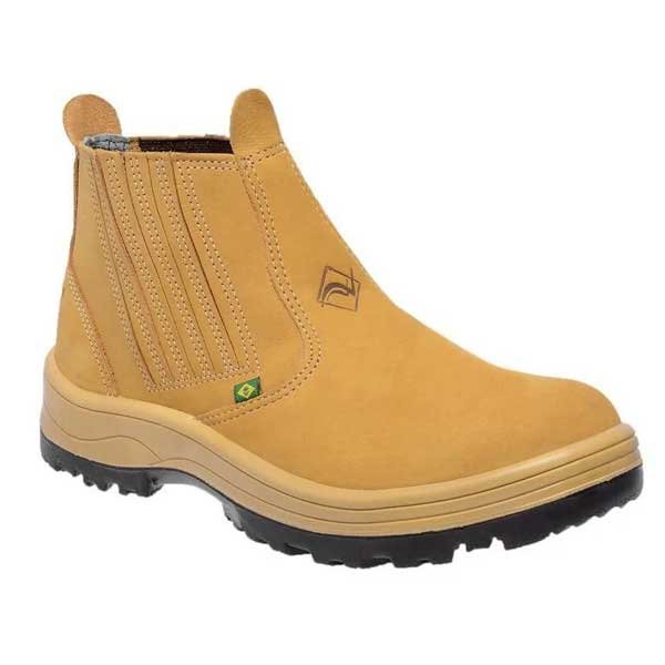 BOTINA 42 750 NOBUK CASTOR MILHO C.A 41.803 BRAZIL BOOTS