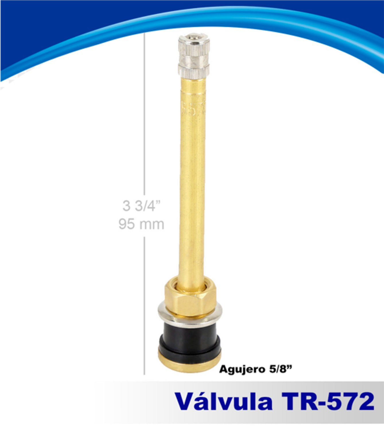 VALV. P/PNEU S/CAM.CAMIN. TR-572