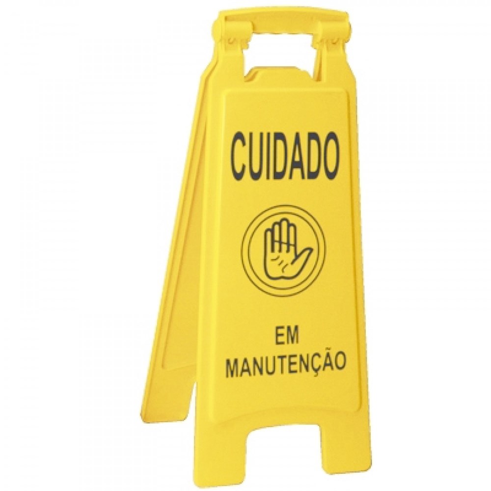 PLACA INFOR.DOBR.CUIDADO EM MANUTENCAO