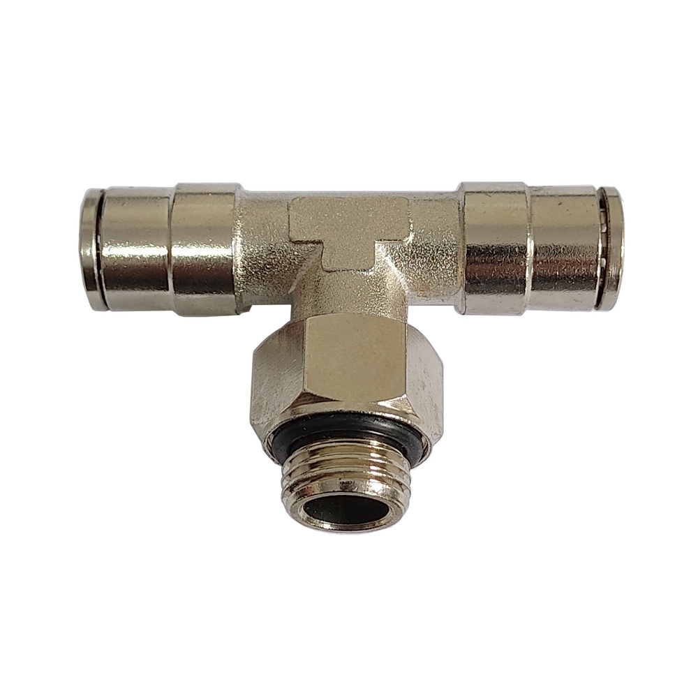 CONEXAO P/TUBO TEE M.GIRAT. 8 MM X 1/4 BSP