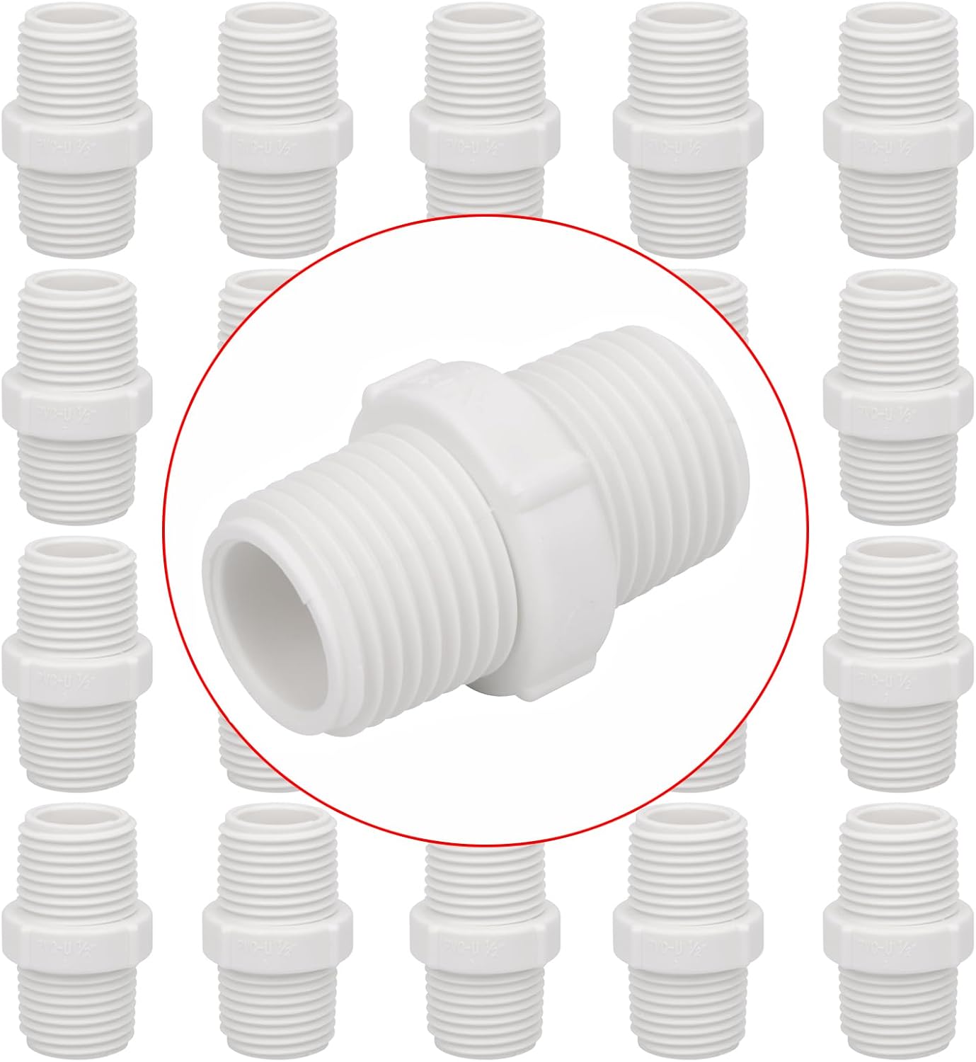 ADAPTADOR ROSCA 1/2 PVC  MACHO