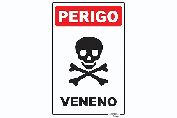 PLACA INFOR.PERIGO VENENO
