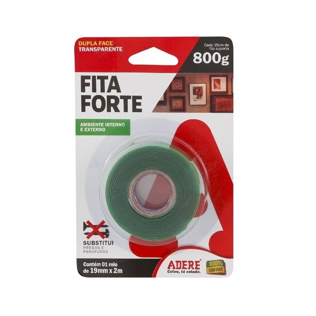 FITA DUP. FACE M.ACR.19MM X 2MT ADERE