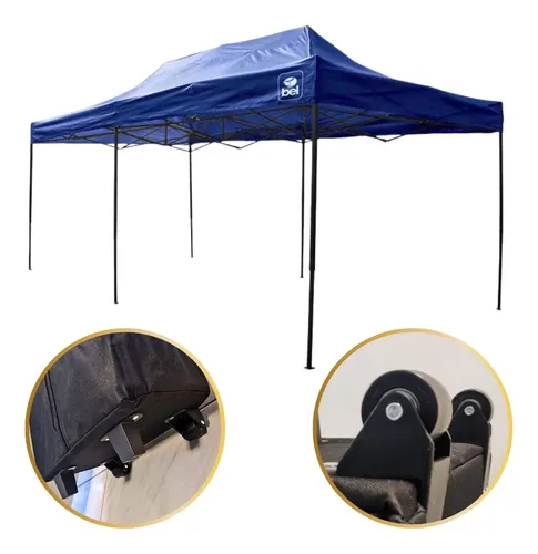 TENDA GAZEBO DOBRAVEL PAGODA 3 X 6 OXFORD BRANCO BEL FIX