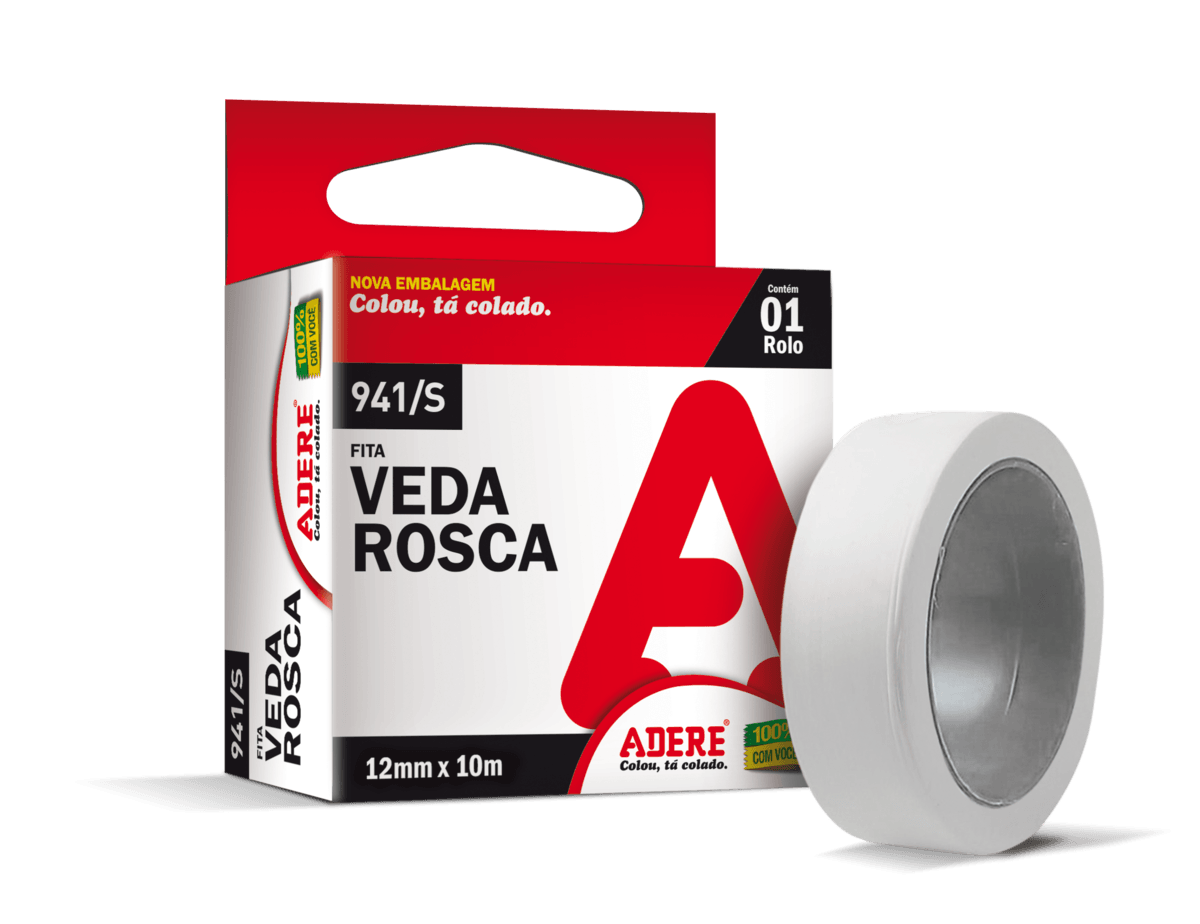 FITA VEDA ROSCA 18 MM X 10 MTS ADERE 941