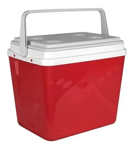 CAIXA TERMICA 34 LTS VERMELHA INVICTA POP