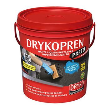 MANTA LIQUIDA DRYKOPREN PRETO 3,600 GL DRYKO