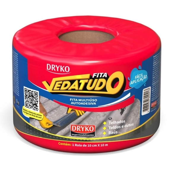 FITA ADES MULTIUSO  10 CM X 1,0 mm X 10 MT DRYKON