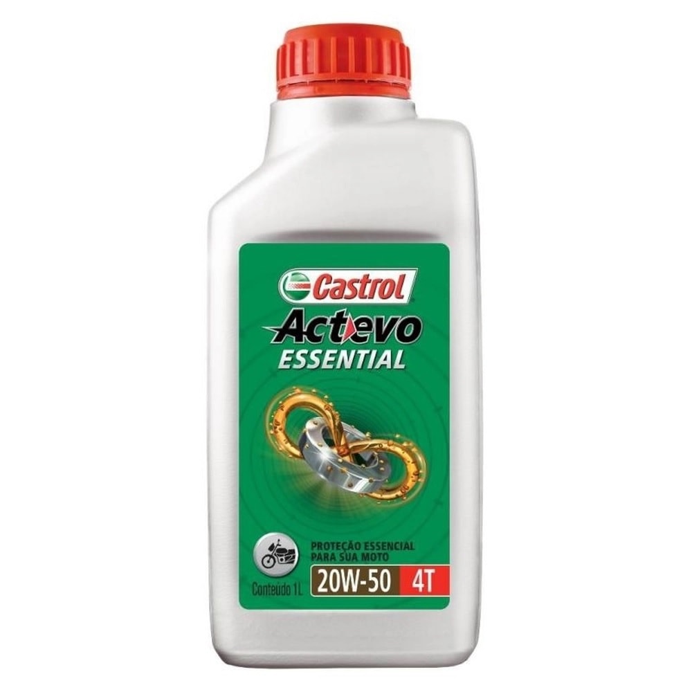 OLEO 4 TEMPO 20W50 1 LT. P/ MOTO CASTROL