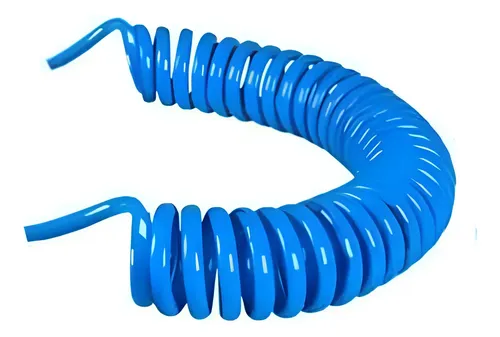 MANGUEIRA ESPIRAL PU 10 X 1.50 MM 10MTS AZUL