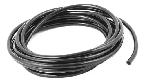 MANGUEIRA RODOAR NYLON  8 X 1.0 MM PRETA