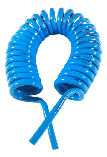 MANGUEIRA ESPIRAL PU 10 X 1.50 MM 7MTS AZUL