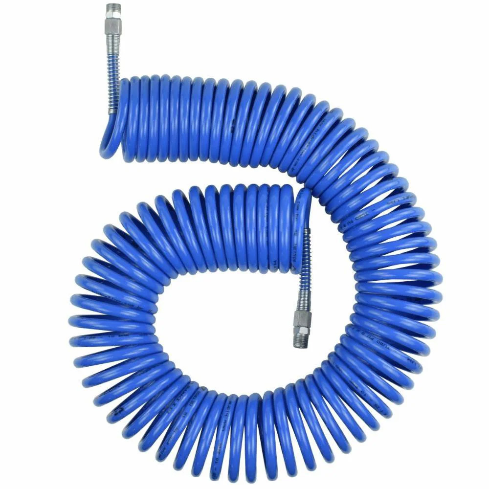 MANGUEIRA ESPIRAL PU 10 X 1.50 MM 15MTS PRETA