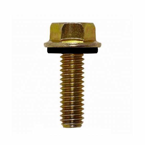 PARAFUSO SEXT MA 10 X  40 MM FLANG P/ SILO C/ ARR VED