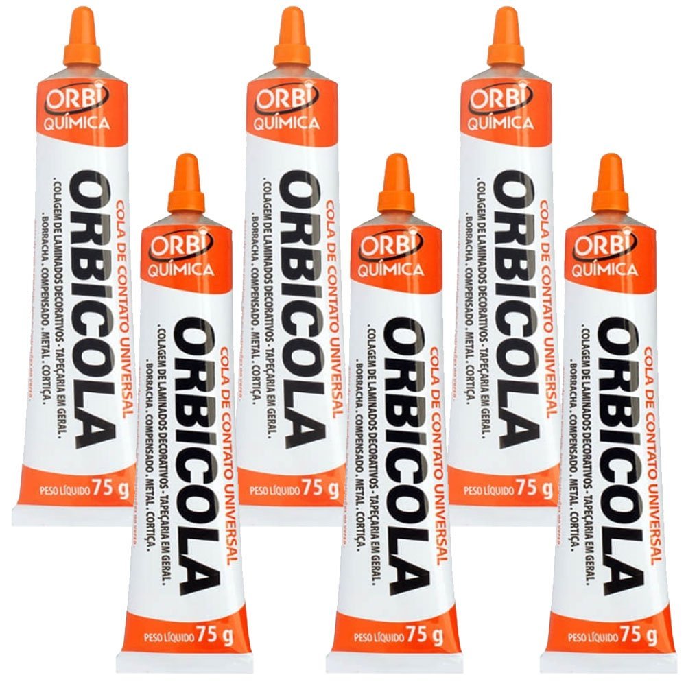 ADESIVO DE CONTATO   75GR AMBAR ORBI