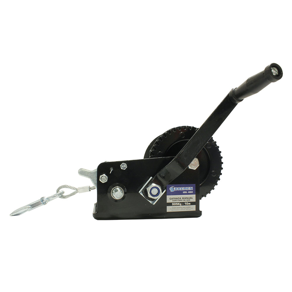 CATRACA MANUAL 905 KG C/CBO AÇO 10 MTS BREMEN
