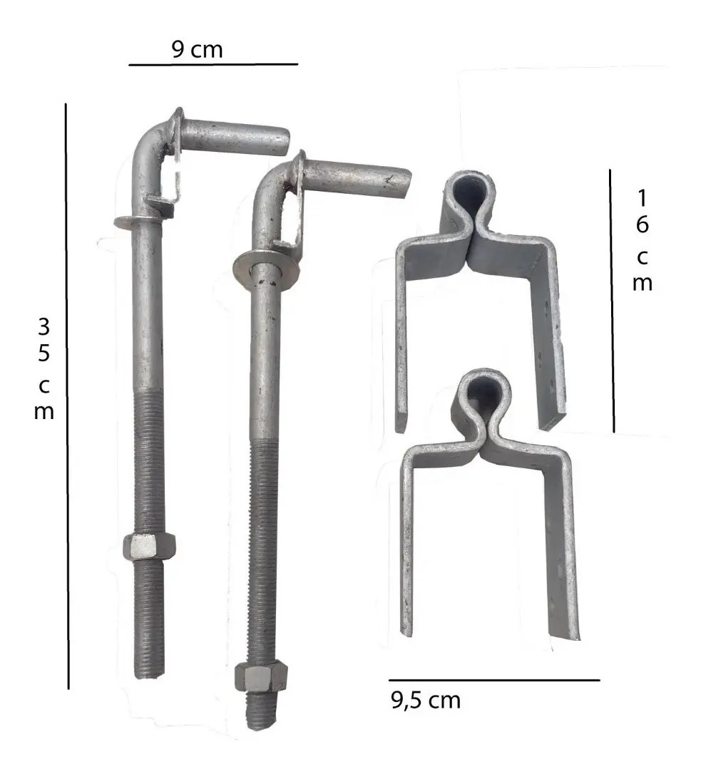 DOBRADIÇA BOCA LOBO P/ PORT TUBULAR 3/16