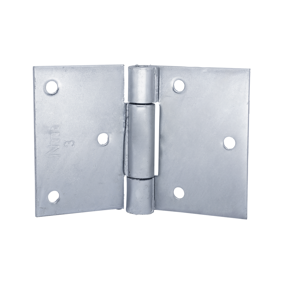 DOBRADIÇA QUADA. Nº 1 #4.25 MM  ZINC. NOVA METAL.