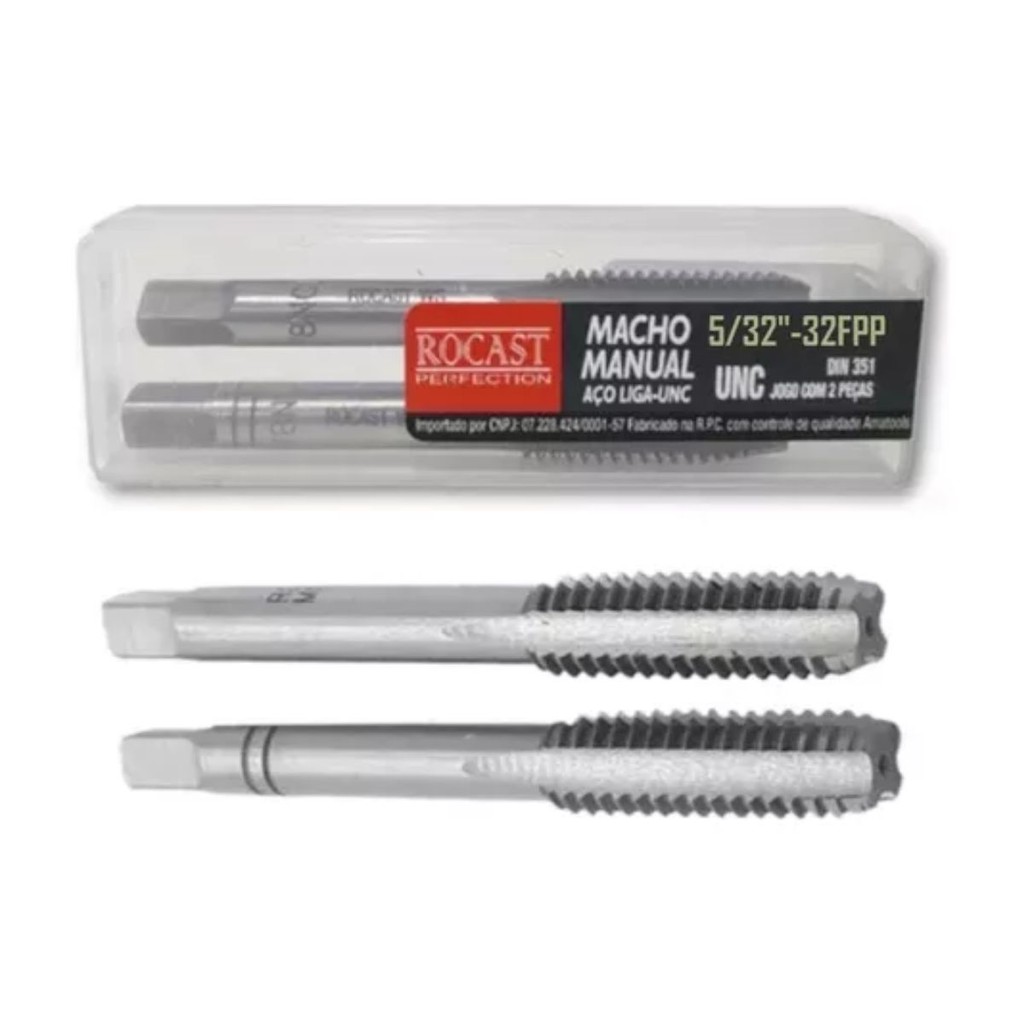MACHO  5/32  UNC AÇO CARBONO