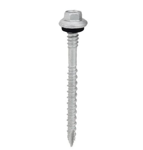 PF TELHA 1/4 X 110 MM PTA. OGIVADA ROSCA DUPLA
