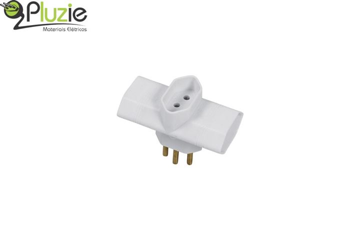 PINO ELET. TEE 3 SAIDAS 2P/T 10A 9296 PLUZIE