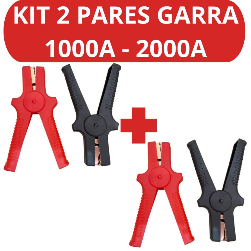 GARRA 1000/2000 AMP JACARE PROFISSIONAL MIX