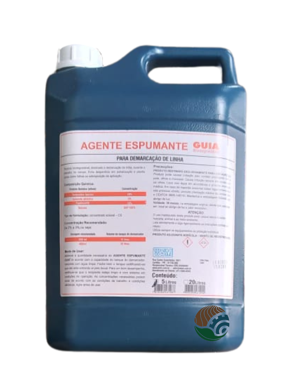 AGENTE ESPUMANTE GUIA  5 LTS WSM BR