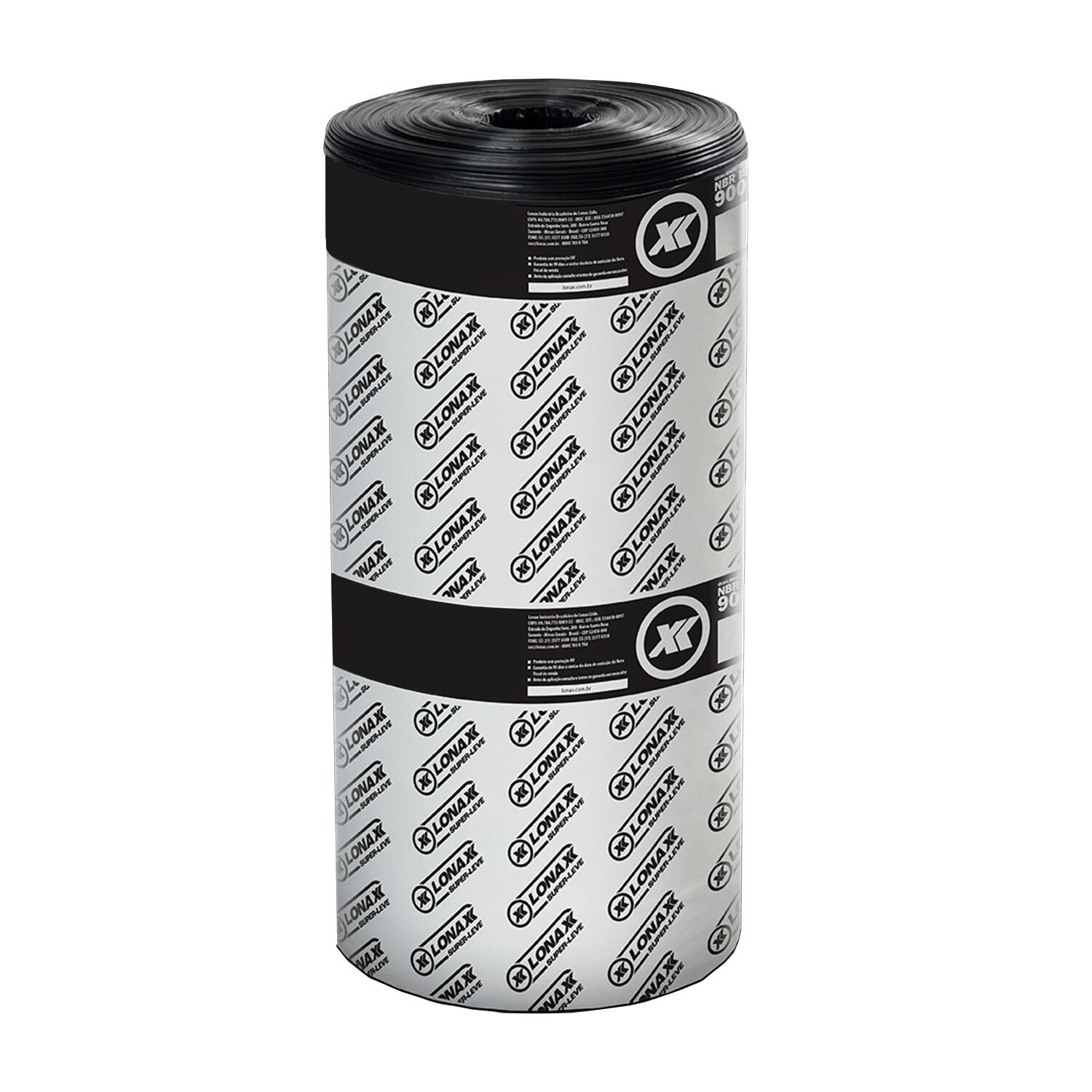 LONA PRETA 8 X 100 - Rolo C/ 80 KG RB