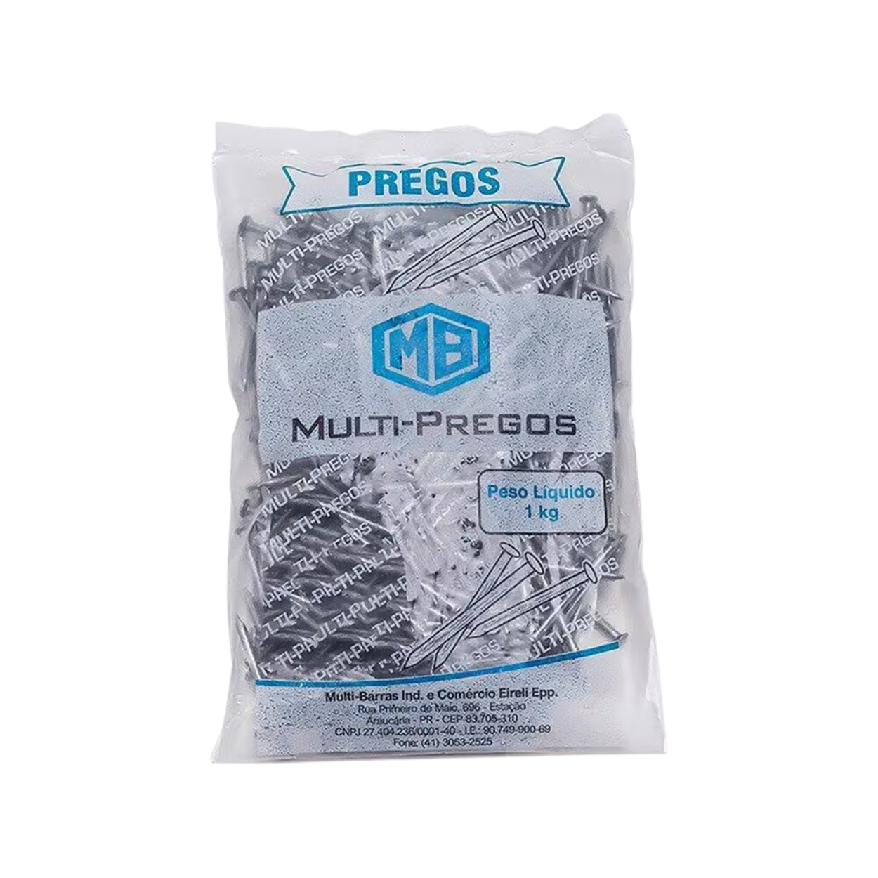 PREGO 12X12 C/C MULTI BARRAS