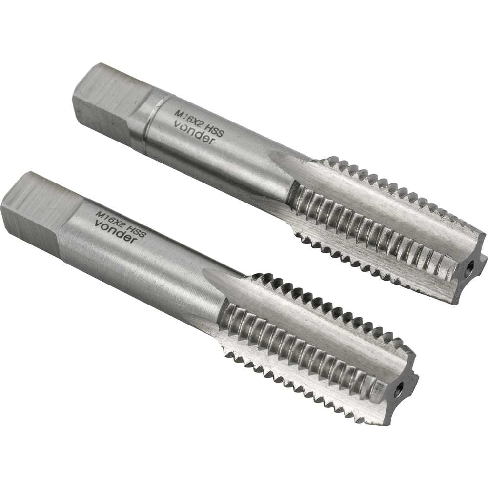 MACHO 16 MM 2,00 MA AÇO RÁPIDO 2 PC GRAFF