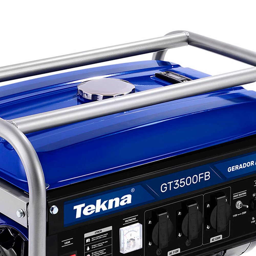 GERADOR GAZOL. 4-TEMPO GT3500FB 3100W M.FASICO TEKNA