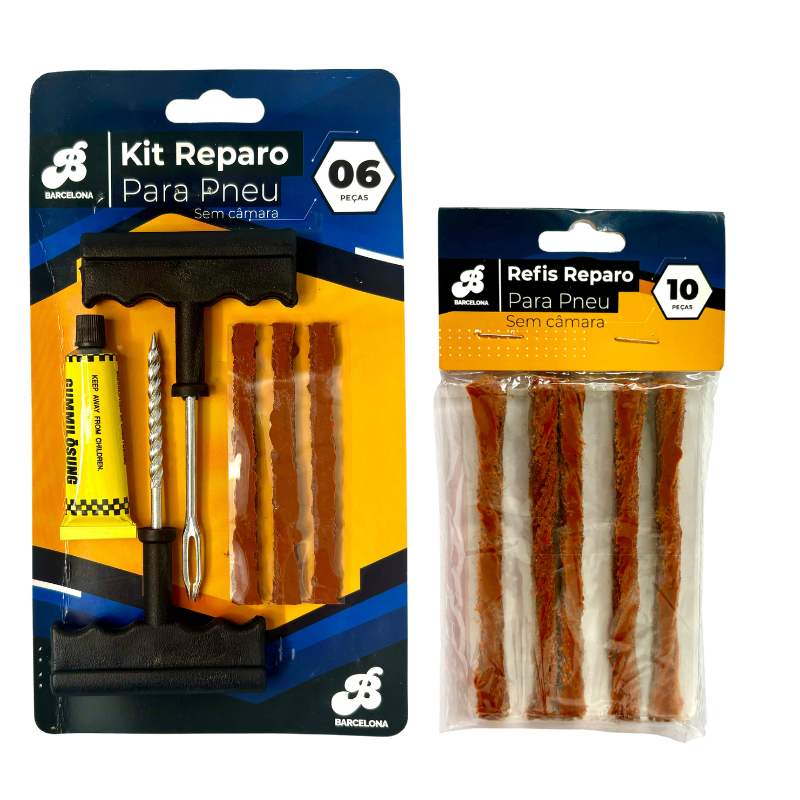KIT REPARO PNEU S/CAMARA VEIC.LEVE