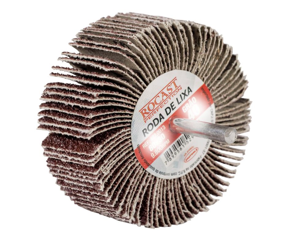 RODA LIXA GR 120 30X25 C/ HASTE