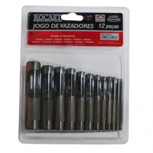 JOGO VAZADORES 3 MM A 19 MM 12 PÇS ROCAST