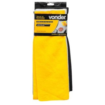 TOALHA 30X40CM 200 GSM MICROFIBRA JOGO C/ 5 PÇS VONDER