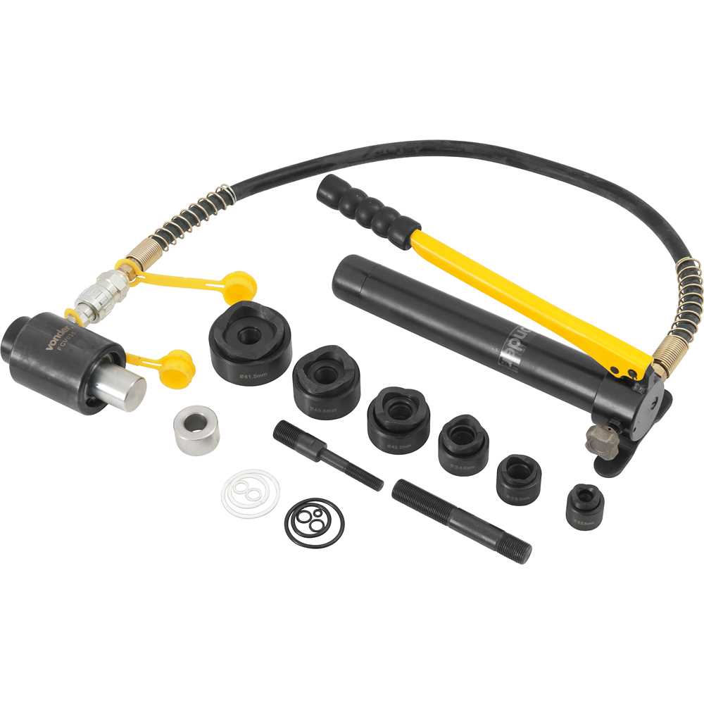 FURADOR DE CHAPAS HIDRAULICO FCV035  VONDER