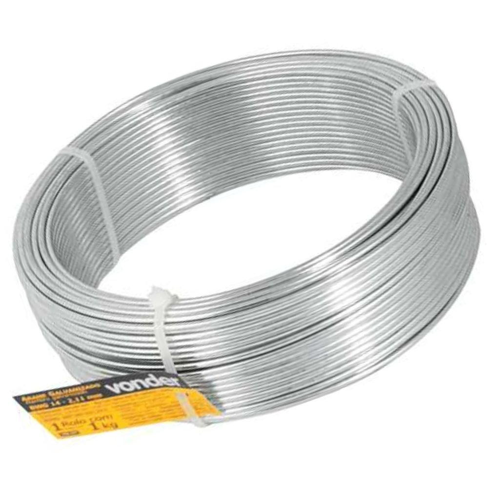 ARAME GALVANIZADO 16 1,65 MM VONDER