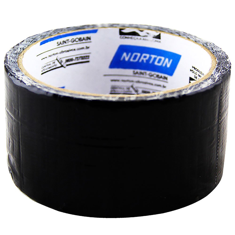 FITA ADES SILVERTAPE 48 X 10MT PRETA NORTON