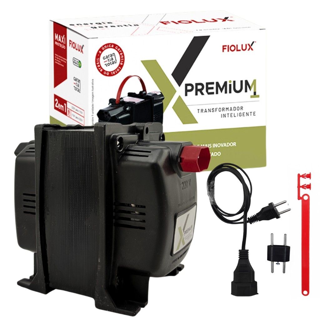TRANSFORMADOR 3000VA 1800WATTS BIVOLT FIOLUX