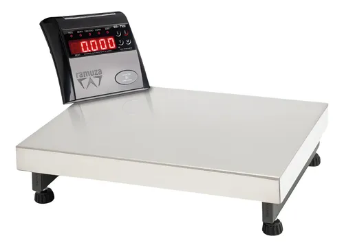 BALANÇA DIGITAL 300 KG C/BAND INOX RAMUZA