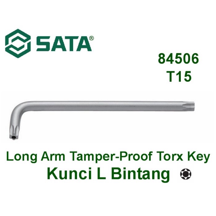 CHAVE TORX T-15 L SATA