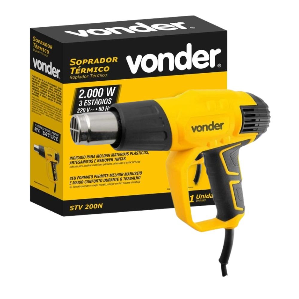 SOPRADOR TÉRMICO STV200N 220V VONDER