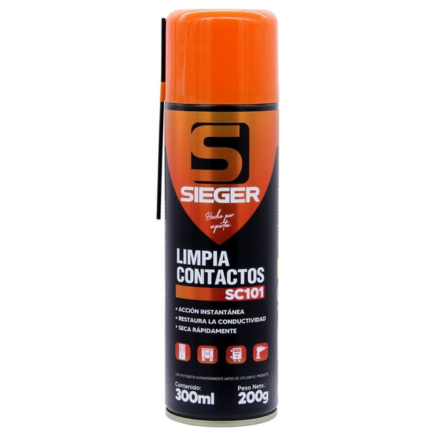 LIMPA CONTATO ELETRICO 300 ML SIEGER